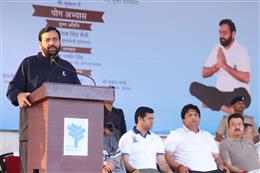मुख्यमंत्री नायब सैनी ने राज्यव्यापी योग अभियान का शुभारंभ किया