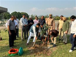 विस अध्यक्ष कल्याण ने ‘एक पेड़ मां के नाम’ अभियान के तहत कैपिटल कॉम्प्लेक्स में किया पौधरोपण