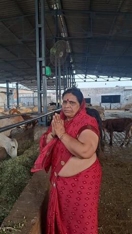 समाजसेवी सुरेखा रोहिल्ला ने पति के 63वें जन्मदिवस पर गौसेवा व जरूरतमंदों की सेवा कर मनाया विशेष दिवस