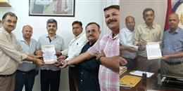 पलवल पत्रकार प्रकरण: एमडब्ल्यूबी का प्रतिनिधिमंडल मुख्यमंत्री के मीडिया सचिव और एडीजीपी लॉ एंड ऑर्डर से मिला