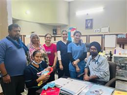 मुख्यमंत्री सेहत योजना से 700 ग्राम की नवजात बच्ची को मिला नया जीवन