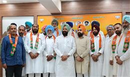 बठिंडा ग्रामीण के पूर्व विधायक दर्शन सिंह कोटफत्ता सहित कई नेता भाजपा में शामिल
