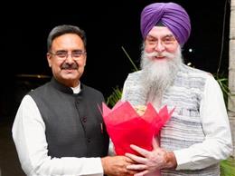 हरियाणा-पंजाब विधानसभा अध्यक्षों की शिष्टाचार भेंट