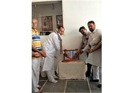 *एचबीपीई के चेयरमैन मोहन लाल बड़ौली ने किया गांधी और शास्त्री को नमन*