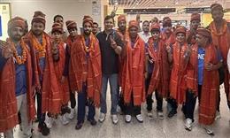 मुख्यमंत्री नायब सिंह सैनी ने खिलाड़ियों को दी हार्दिक बधाई एवं शुभकामनाएं