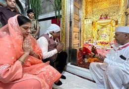  डीजीपी अजय सिंघल के जन्मदिन पर माता मनसा देवी मंदिर में विशेष पूजा-अर्चना एवं हवन