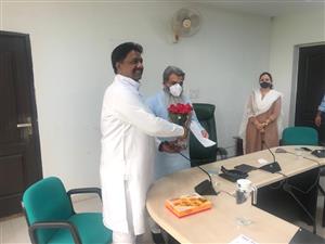 राइस इंडस्ट्री के प्रतिनिधि सिविल सप्लाई मंत्री से मिले