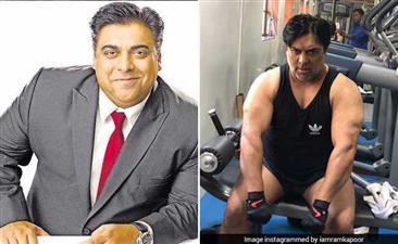 जिम में पसीना बहा रहे राम कपूर  