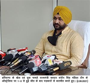 भारतीय खिलाड़ी हर चुनौती स्वीकार करने में सक्षम:संदीप सिंह