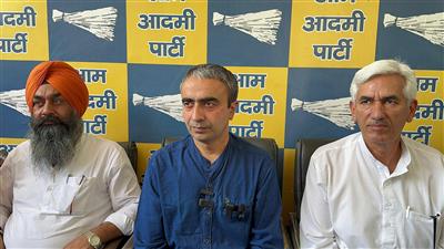 हरियाणा में आप नेता ने हार का ठीकरा कांग्रेस के सिर फोड़ा