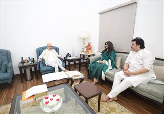 अमित शाह से मिलने पहुंचे कुलदीप बिश्नोई