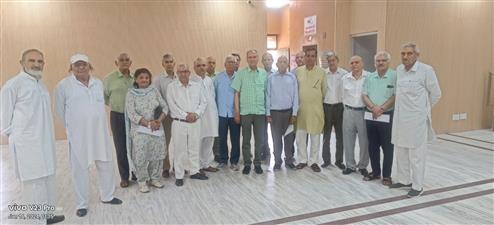 जाट सभा, चंडीगढ़ के अधीन पड़ती संस्थाओं के वार्षिक लेखे-जोखे व गतिविधियों पर चर्चा की   