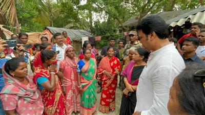 पश्चिम बंगाल में टीएमसी पोषित गुंडों ने तांडव मचाया हुआ है : बिप्लब देब