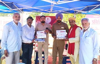 आईएसबीटी सेक्टर-43 चंडीगढ़ में किया 40 चालकों व परिचालकों ने रक्तदान 