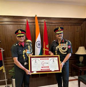 लेफ्टिनेंट जनरल राजेश पुष्कर ने खरगा कोर के नए जीओसीइनसी के रूप में पदभार संभाला