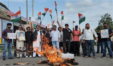 अमृतपाल की शपथ के विरोध में किया शांडिल्य के नेतृत्व में ATFI सदस्यों ने ज़ोरदार प्रदर्शन