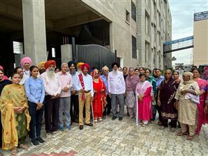 प्रभ आसरा संस्था ने अपने परिवार की कन्या के किए आनंद कारज