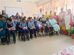 भारत विकास परिषद पूर्वी 1  और द लास्ट बेंचर्स ने चिल्ड्रन विथ स्पेशल नीड्स के साथ मनाया रक्षाबंधन 