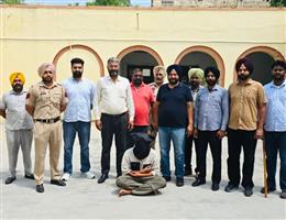 पंजाब पुलिस द्वारा 77 किलो हेरोइन बरामदगी मामले में एक प्रमुख तस्कर गिरफ्तार