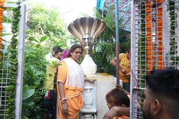 जय माता मंदिर में नगर खेडा का विधिवत धार्मिक रीति रिवाज से श्रृंगार और पूजन