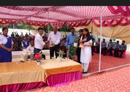 स्काउट एवं गाइड तृतीय सोपान तीन दिवसीय शिविर का शुभारंभ 