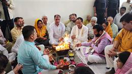 कांग्रेस का बस्ता उठाने वाला भी कोई नहीं मिलेगा:नायब सैनी