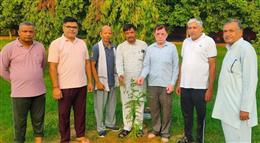 रोहिल्ला राजपूत सभा के पदाधिकारियों ने श्रीकृष्ण जन्माष्टमी के अवसर पर किया पौधारोपण