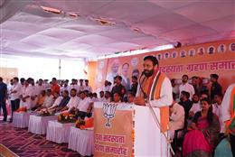 कांग्रेस ने लाखों युवाओं का भविष्य बर्बाद किया, सिर्फ सब्जबाग दिखाए, इस्तेमाल करके छोड़ दिया : मुख्यमंत्री नायब सिंह सैनी 