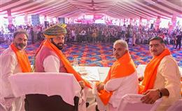 कांग्रेस झूठ पर जिंदा है, डीएनए में शोषण करना है, इसके नेता जनता नहीं, एक परिवार के लिए वफादार : मुख्यमंत्री नायब सिंह सैनी 