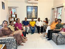 प्राणवायु दाता वृक्षों के लिए तर्पण और सामूहिक हवन का आयोजन