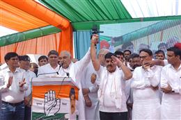 कांग्रेस के राज में - जीरी गई थी जहाज में, बीजेपी के राज में - जीरी गई ब्याज में : हुड्डा