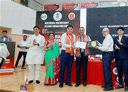चंडीगढ़ स्वैच्छिक रक्तदान में सभी केंद्र शासित प्रदेशों में पहले स्थान पर चंडीगढ़