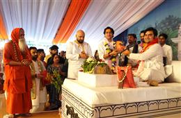 श्री मद भागवत कथा और वृन्दावन प्राक्टय उत्सव धूमधाम से संपन्न 