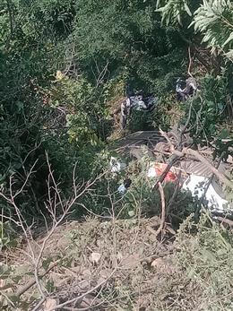 मोरनी की पहाडिय़ों में स्कूल बस पलटी, 15 बच्चे घायल 