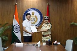 गुरुग्राम पुलिस का साइबर सिक्योरिटी समर इंटर्नशिप प्रोग्राम, साहिल बने साइबर-दूत 