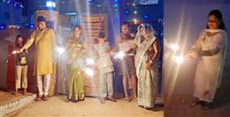 गुरुग्राम में धूमधाम से मनाया गया प्रकाश पर्व दीवाली 