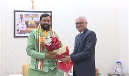 आईएएस विवेक जोशी ने संभाला मुख्य सचिव का कार्यभार