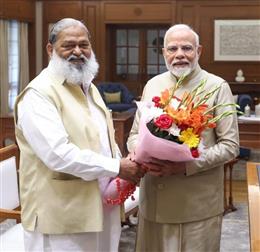 तीसरी बार प्रधानमंत्री  नरेन्द्र मोदी जी के नेतृत्व में भाजपा की सरकार हरियाणा में बनी : अनिल विज
