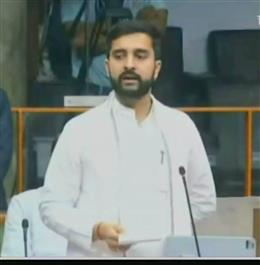 विधायक आदित्य सुरजेवाला ने हरियाणा विधानसभा सत्र में उठाई आवाज 