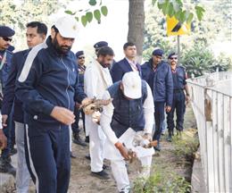 मुख्यमंत्री सैनी ने कुरूक्षेत्र में स्वच्छता महाअभियान की शुरुआत कर दिया स्वच्छता का महान संदेश