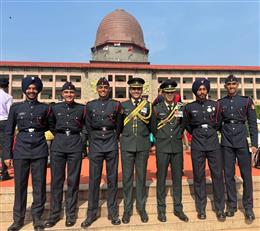 महाराजा रणजीत सिंह प्रिपरेटरी इंस्टीट्यूट के छह कैडेट नेशनल डिफेंस अकादमी खड़कवासला से हुए पास आउट
