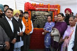 स्थानीय निकाय मंत्री ने अलावलपुर में 10.61 करोड़ रुपए के सीवरेज प्रोजैक्ट का नींव पत्थर रखा