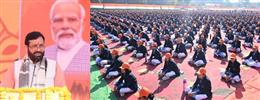 कुरुक्षेत्र में 18 हजार बच्चों ने एक साथ किया गीता पाठ