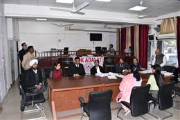 पंजाब भर में आयोजित राष्ट्रीय लोक अदालत