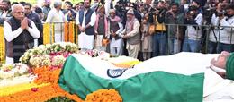 केंद्रीय ऊर्जा मंत्री मनोहर लाल ने पूर्व मुख्यमंत्री चौधरी ओम प्रकाश चौटाला को दी श्रद्धांजलि
