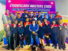 चंडीगढ़ एथलेटिक एसोसिएशन द्वारा आयोजित दो दिवसीय खेल प्रतियोगिता में बच्चों ने किया शानदार प्रदर्शन