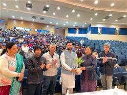 पोस्ट ग्रेजुएट गवर्नमेंट गर्ल्स कॉलेज सेक्टर 42 की एनएसएस विंग का 7 दिवसीय शिविर का उद्घाटन समारोह आयोजित