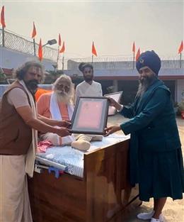 निहंग बाबा हरजीत सिंह रसूलपुर को राष्ट्रीय संत घोषित