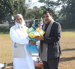 परिवहन मंत्री  अनिल विज ने केंद्रीय मंत्री नितिन गडकरी से की मुलाकात