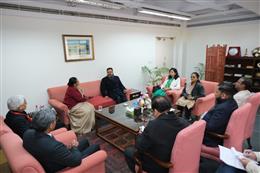 विस अध्यक्ष हरविन्द्र कल्याण ने लोक सभा के अधिकारियों के साथ बनाई योजना